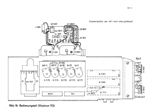 Luxomat 110; Stern-Radio Staßfurt (ID = 1249605) Télévision