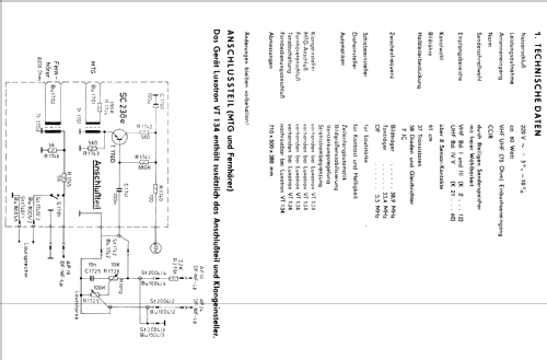 Luxotron VT134; Stern-Radio Staßfurt (ID = 435760) Television