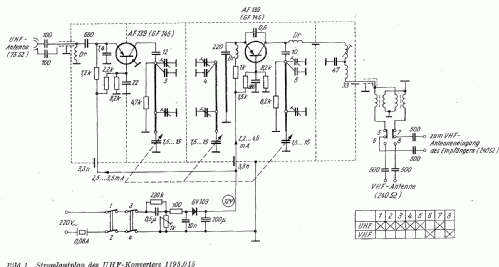 UHF-Konverter 1195.015-10001; Stern-Radio Staßfurt (ID = 303168) Adapteur