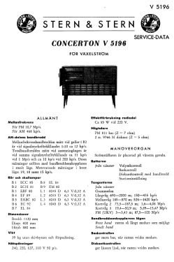 California V5196; Stern & Stern (ID = 2739923) Radio