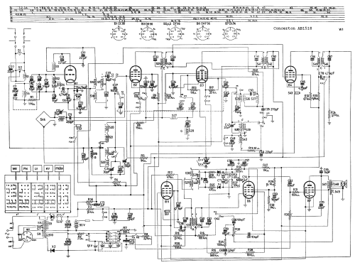 Conserton AB1518 Ch= Philips W1A; Stern & Stern (ID = 2646668) Radio