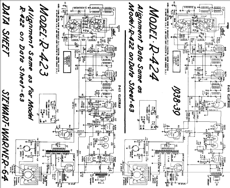 Claymore Ch= R-424; Stewart Warner; (ID = 569776) Radio