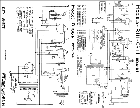 CR-111 ; Stewart Warner; (ID = 578469) Radio