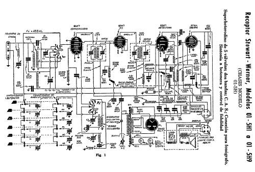 01-5H3 Ch= 01-5H; Stewart Warner Corp. (ID = 191277) Radio