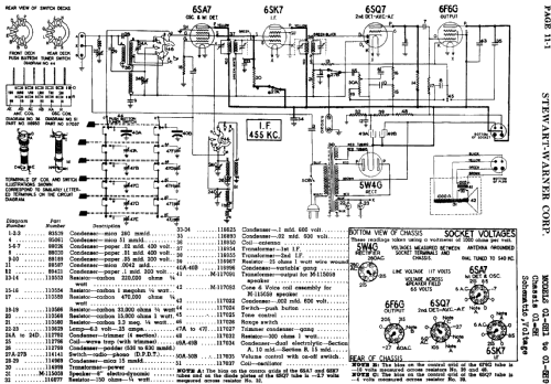 01-5H3 Ch= 01-5H; Stewart Warner Corp. (ID = 530338) Radio