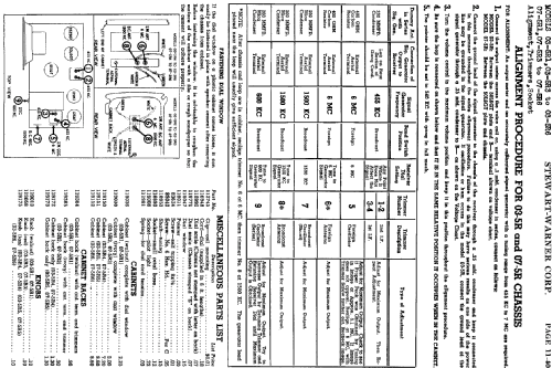 03-5R3 Ch= 03-5R; Stewart Warner Corp. (ID = 534427) Radio