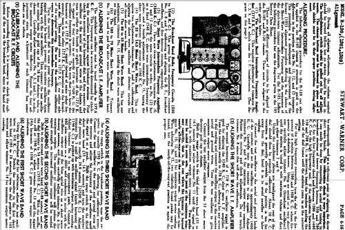 1201 Ch= R-120; Stewart Warner Corp. (ID = 499524) Radio