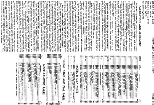 1692 Ch= R-169; Stewart Warner Corp. (ID = 508461) Radio