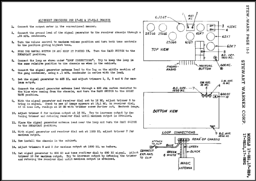 17-8E12 ; Stewart Warner Corp. (ID = 483104) Radio