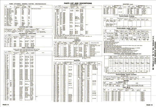 21C-9700R; Stewart Warner Corp. (ID = 2694523) Television