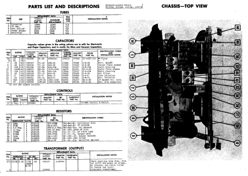 51T126 Code 9018-C; Stewart Warner Corp. (ID = 826840) Radio