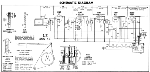 61T26 Ch= 9022B; Stewart Warner Corp. (ID = 431431) Radio