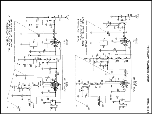 9010-A ; Stewart Warner Corp. (ID = 443493) Radio