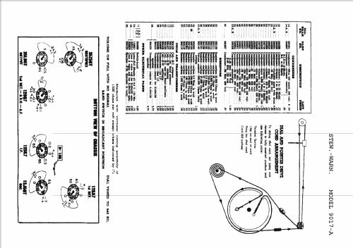 9017A early; Stewart Warner Corp. (ID = 276712) Radio