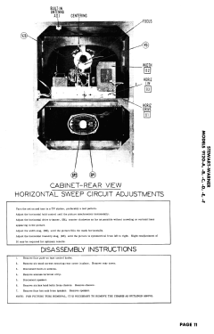 9126-B; Stewart Warner Corp. (ID = 3105465) Télévision