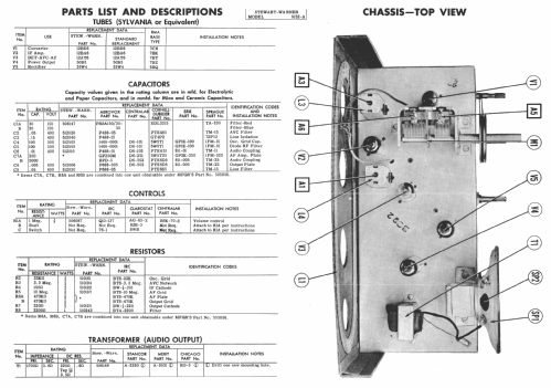 9152-B ; Stewart Warner Corp. (ID = 982746) Radio