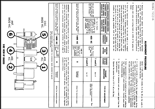 9153-A Turnabout ; Stewart Warner Corp. (ID = 255772) Radio
