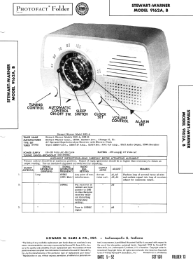 9162-A ; Stewart Warner Corp. (ID = 3053968) Radio