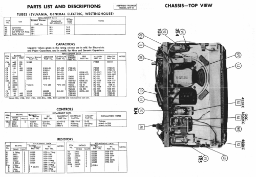 Gadabout 9170-B; Stewart Warner Corp. (ID = 982767) Radio