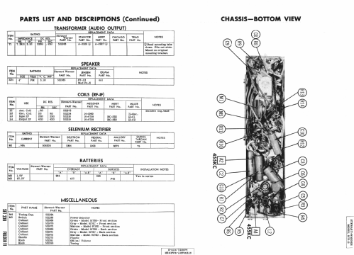 Gadabout 9170-B; Stewart Warner Corp. (ID = 982769) Radio