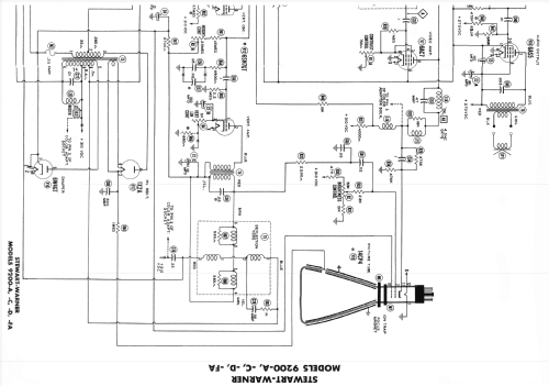9200-G ; Stewart Warner Corp. (ID = 2055777) Television