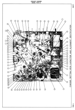 9203-A; Stewart Warner Corp. (ID = 3046656) Televisore