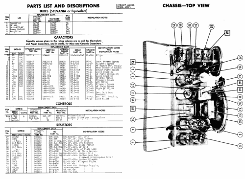 A61P3 Ch= 9036-C; Stewart Warner Corp. (ID = 995292) Radio