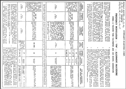 B92CR10 Ch= 9043M; Stewart Warner Corp. (ID = 309568) Radio