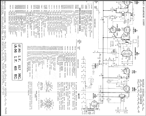 B92CR2 Ch= 9043B; Stewart Warner Corp. (ID = 309521) Radio