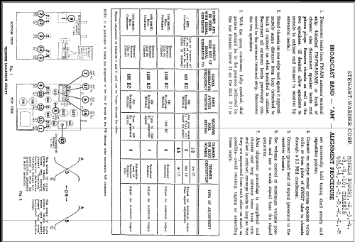 B92CR2 Ch= 9043B; Stewart Warner Corp. (ID = 309522) Radio