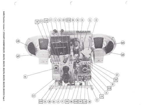 B92CR2 Ch= 9043B; Stewart Warner Corp. (ID = 1301047) Radio