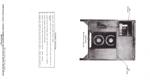 B92CR9 Ch= 9043L; Stewart Warner Corp. (ID = 1301099) Radio