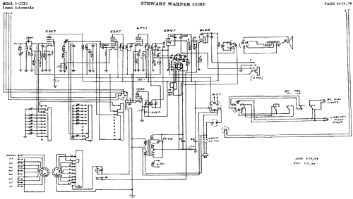 T-1210 ; Stewart Warner Corp. (ID = 515807) TV Radio