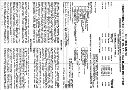 1055-PSW Ch= 34033; Stromberg-Carlson Co (ID = 1269521) Radio