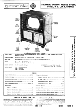 119RPM2 Ch= 112114; Stromberg-Carlson Co (ID = 2902565) Television