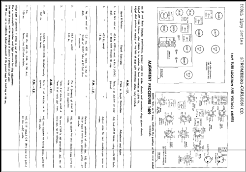 1409M3M ; Stromberg-Carlson Co (ID = 310096) Radio