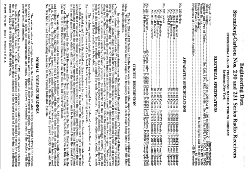 231-P ; Stromberg-Carlson Co (ID = 1259949) Radio