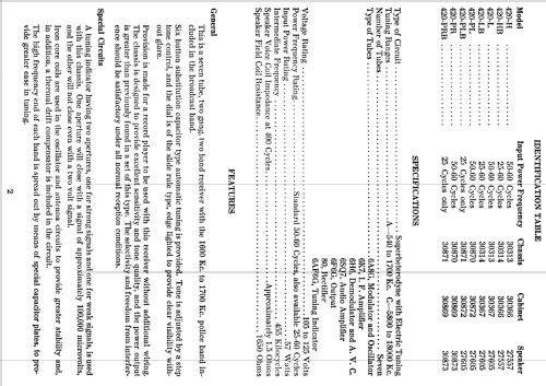 420-PLB ; Stromberg-Carlson Co (ID = 1263804) Radio