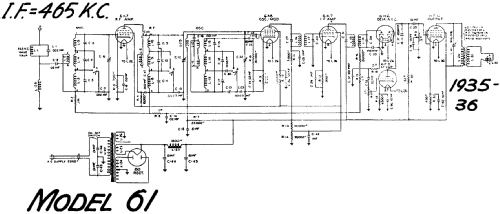 61-LB Ch= P-25706; Stromberg-Carlson Co (ID = 757504) Radio