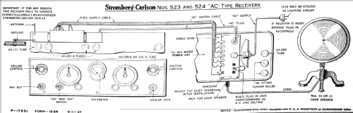C 524 AC ; Stromberg-Carlson Co (ID = 719340) Radio