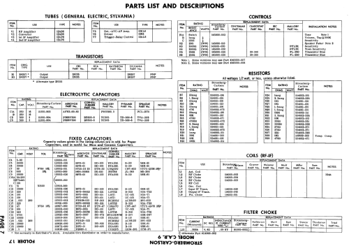 C.A.R.9 ; Stromberg-Carlson Co (ID = 598670) Car Radio