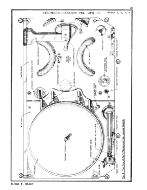 Phonograph Unit Model 6; Stromberg-Carlson Co (ID = 2979446) R-Player