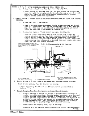 Phonograph Unit Model 6; Stromberg-Carlson Co (ID = 2979524) R-Player