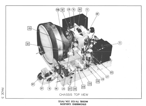 TV-125 - TV-125S-H2H Ch= TV-12 ; Stromberg-Carlson Co (ID = 1357433) Television