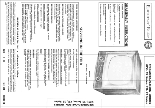 XP21 X22 Series ; Stromberg-Carlson Co (ID = 2175798) Television