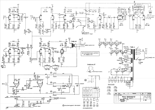 Revox A36 ; Studer-Revox; (ID = 1111500) Ton-Bild