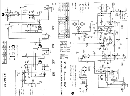 Recorder 604; Stuzzi Ges. mbH; (ID = 86715) R-Player