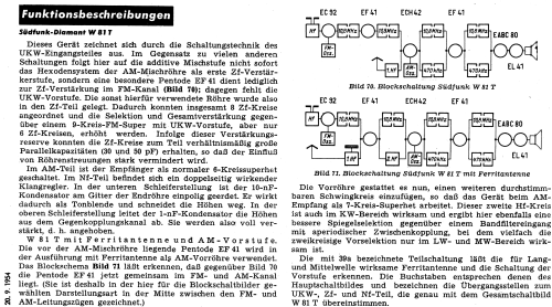 Diamant W81T; Südfunk-Apparatebau, (ID = 753842) Radio