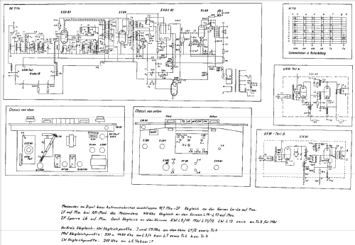 Maestro Standardsuper W716; Südfunk-Apparatebau, (ID = 996234) Radio