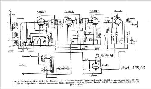 538B; Superla - Cresa; (ID = 237827) Radio